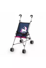 W�zek spacer�wka dla lalek granatowy Buggy Bayer
