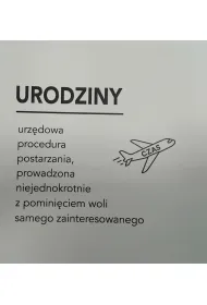 Fanaberie Krzysia Karnet KW sentencje CZAS, bez tekstu
