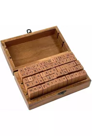 Peter Pauper Press Zestaw 70 stempli piecz�tek Vintage