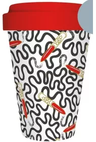 Museums & Galleries Kubek bambusowy Lipstick Wiggle
