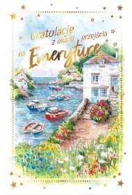AbCard Kartka okoliczno�ciowa Emerytura