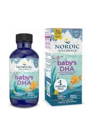 Nordic Naturals Babys DHA 1050 mg with Vitamin D3 - suplement diety 60 ml