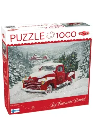 Puzzle 1000 el. Christmas Tree Truck Tactic