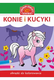 Obrazki do kolorowania. Konie i kucyki