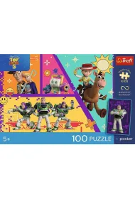 Puzzle 100el Premium Zabawki w akcji  TREFL  16556