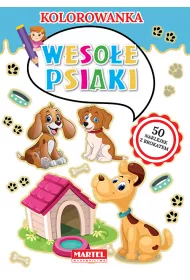 Kolorowanka Wesoe psiaki