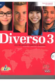 Diverso 3. Podr�cznik + �wiczenia + p�yta CD