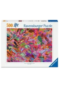 Puzzle 500 Fish in Fuchsia Ravensburger
