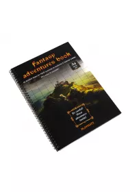 Ksiga RPG: Fantasy Adventures Book A4 (siatka kwadratowa) playmaty.pl