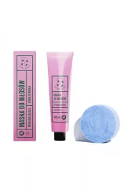 Mydlarnia 4 Szpaki Zestaw Maska do wosw - Pokrzywowa + delikatny szampon do wosw w kostce gratis 190 ml + 30 g