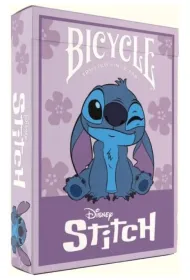 Karty do gry Bicycle Disney Stitch Purple