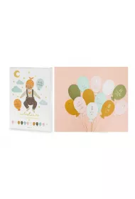 PartyDeco Karty do zdj�� Baloniki 11.5x17cm