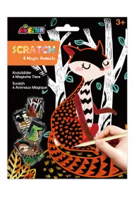 Wydrapywanki 4 magiczne zwierz�ta Avenir