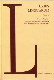 Orbis Linguarum vol 45