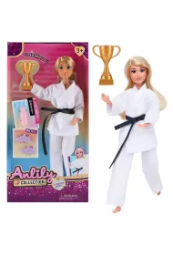 Lalka dziewczyna judo Trifox