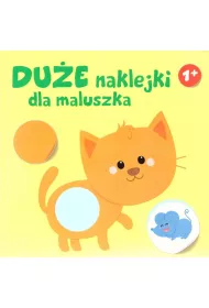 Du�e naklejki dla maluszka 1+ - Kotek
