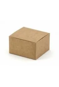 PartyDeco Pude�eczka kraft 6 x 5,5 x 3,5cm 10 szt.