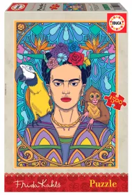 Puzzle 1500 el. Frida Kahlo Educa