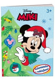 Disney Miki. Kolorowanka z naklejkami