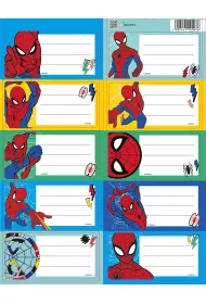 Beniamin Naklejki na zeszyty Spider Man 10 szt.