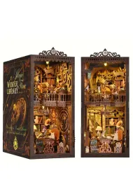 Puzzle Miniaturowy domek Book Nook �wi�tynia wiedzy Habarri