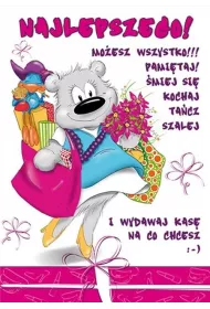 Stamp Karnet Happy B6 + koperta wz�r nr 21