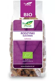 Bio Planet Rodzynki sutanki niesiarkowane 200 g Bio