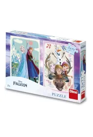 Puzzle Kraina Lodu Puzzle Anna i Elsa 2x77el Dino Toys