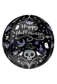 Amscan Balon foliowy Orbz Moonlight Halloween 38x40cm