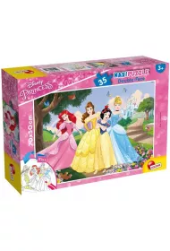 Puzzle dwustronne 35 el. Supermaxi. Princess Lisciani