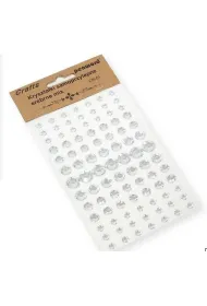 Polsirhurt Kryszta�ki samoprzylepne CR-01 srebrne