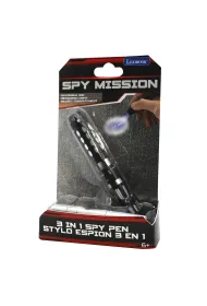 Lexibook D�ugopis z niewidzialnym tuszem i �wiat�em szpiegowskim Spy Mission