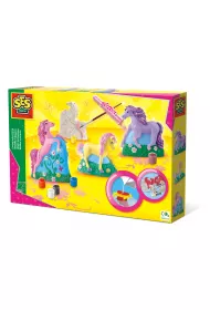 Odlewy gipsowe z farbami Koniki 3D Ses Creative