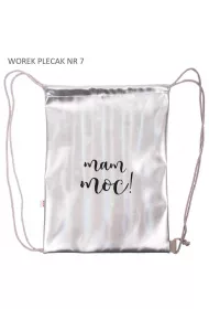 Pajacyk Worek plecak Mam moc!