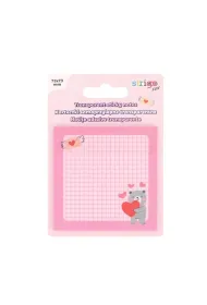 Strigo Karteczki samoprzylepne r�owe 73x73mm 50 kartek