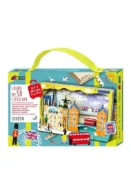 Puzzle drewniane 3D - Stw�rz pejza� miejski Londyn Avenir