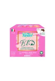 Vivicot Bio Podpaski na dzie� ze skrzyde�kami, z organicznej bawe�ny, biodegradowalne 14 szt.