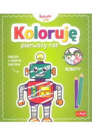 Koloruj pierwszy raz. Roboty
