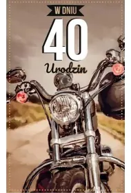 AbCard Kartka okoliczno�ciowa Urodziny 40 P05