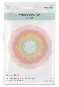Dalprint Wykrojniki - ko�a z falbank� 5 szt.