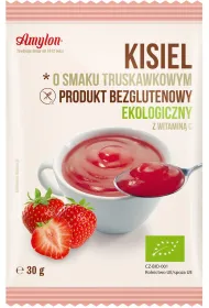 Amylon Kisiel truskawkowy bezglutenowy 30 g Bio