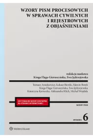 Wzory pism procesowych w sprawach cywilnych...