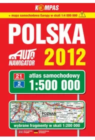 Atlas samochodowy Polska 1:500 000