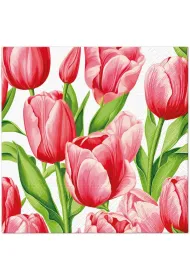 Paw Serwetka Lunch Decor Tulip Time 33x33 20szt./op.