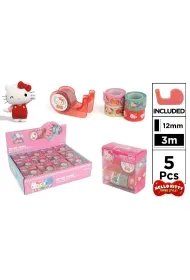 Mp Main Paper Ta�my dekoracyjne z dyspenserem Hello Kitty 4 szt.