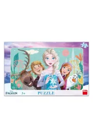 Puzzle ramkowe 15 el. Kraina Lodu Frozen II Rodzina Dino Toys