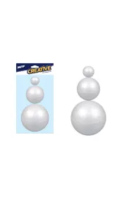 MFP Kula g�adka zestaw 6/8/10cm 3 szt.