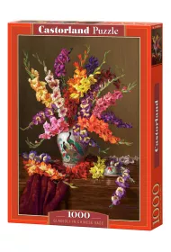 Puzzle 1000 el. Ladiole w chi�skiej wazie Castorland