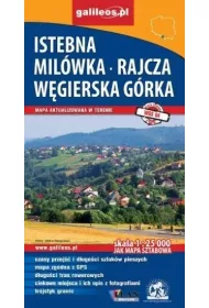 Mapa sztabowa -Istebnik,Mil�wka,Rajcza,W�gierska..