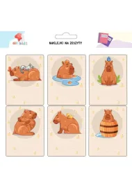 All4Kids Naklejki na szafk� i zeszyt Kapibara 1